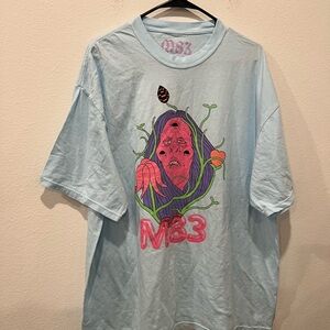 Men’s M83 Light Blue Graphic T-Shirt Size 2X